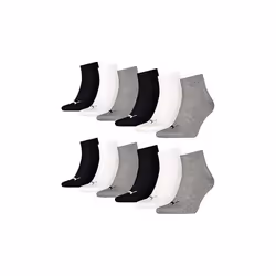 Sports Socks Puma QUARTER (3 Pairs)/Black/39-42 - Additional view 4