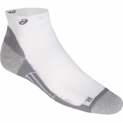 ASICS Road Quarter, Grey, White, Adult, Male, S, 35 - 38, Spandex, Nylon, Polyamide