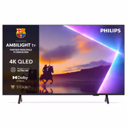 Philips 75PUS8510, 190.5 cm (75"), 3840 x 2160 pixels, QLED, Smart TV, Wi-Fi, Black
