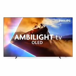 Philips 48OLED770, 121.9 cm (48"), 3840 x 2160 pixels, OLED, Smart TV, Wi-Fi, Black