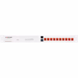 Rackmount.IT Rack Mount Kit for FortiGate 60E / 61E, Mounting bracket, White, 1U, 0.5 m, FortiGate 60E, 60E-POE, 60E-DSL, 61E ...