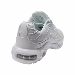 Men's Lace Up Sports Air Cushioned Trainers - UK 9 / EU 43 / US 10, White