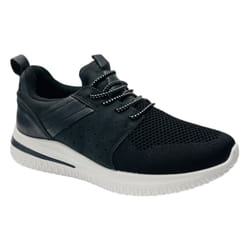 Men's Casual Mesh Sports Trainers - UK 6 / EU 40 / US 7, Black