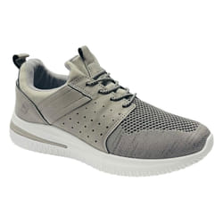 Men's Casual Mesh Sports Trainers - UK 8 / EU 42 / US 9, Grey