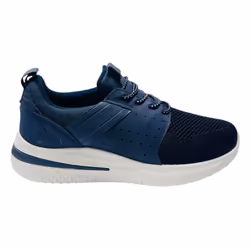 Men's Casual Mesh Sports Trainers - UK 9 / EU 43 / US 10, Navy