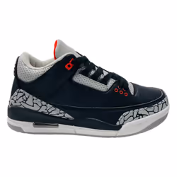 Men's Air Cushioned Sports Lace Up Trainers - UK 10 / EU 44 / US 11, Black / Grey