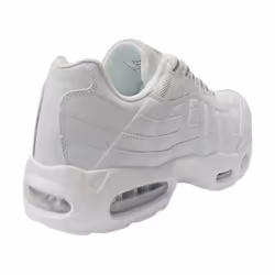 Men's Air Cushioned Sports Lace Up Trainers - UK 11 / EU 45 / US 12, White