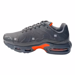 Men's Sports Air Cushioned Lace Up Trainers - UK 6 / EU 40 / US 7, Grey