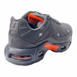 Men's Sports Air Cushioned Lace Up Trainers - UK 11 / EU 45 / US 12, Grey