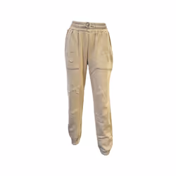 Women's Cross Detail Embroidered Hooded Tracksuit - S, Beige