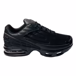 Men's Lace Up Sports Air Cushioned Trainers - UK 6 / EU 40, Black