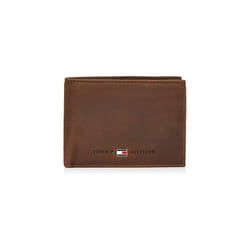 Tommy Hilfiger Men's JOHNSON MINI CC FLAP AND COIN POCKET Wallets Black Size: Dimensions (W x H x D): 11 x 8 x 2 cm