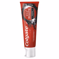 Max White Charcoal Toothpaste 75ml, Teeth Whitening Toothpaste, Clinically Proven Formula, Removes Up to 100% of Surface Stains with Activated