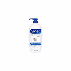 Sanex BiomeProtect Kids Head to Toe Wash 720ml, Gently Cleanses Hair & Delicate Skin, Shower Gel & Body Wash for Children, 72 ...