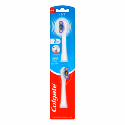 Colgate CN08201A, 2 pc(s), Blue, Purple, Red, White, Soft, 360 Sonic, Blister