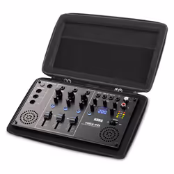 UDG GEAR U8435BL, Hard case, DJ controller, Ethylene-vinyl acetate (EVA) foam, Fleece, Black, Korg, Monochromatic