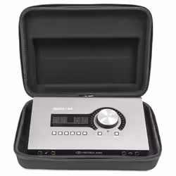 UDG GEAR U8481BL, Hard case, Audio interface, Ethylene-vinyl acetate (EVA) foam, Fleece, Black, Monochromatic, Black