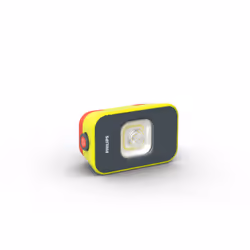 Philips Xperion 6000 LUMX60FLMIX1 Flood Mini, LED, 5 W, 6000 K, 500 lm, 100°, Black, Red, Yellow