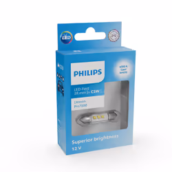 Philips Ultinon Pro7000 SI 11854CU70X1 Superior brightness, a safer drive, 12 V, C5W, LED, 6000 K, 1 pc(s)