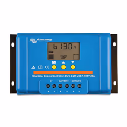 Victron Bluesolar PWM Duo Charge Controller 12/24v 20A LCD Screen and 2 USB Ports