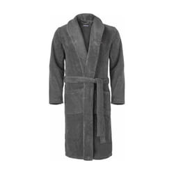 Tommy Hilfiger Icon Terry Robe Dressing Gown - Size L, Grey