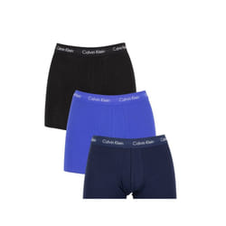 CALVIN KLEIN Men's Boxer Brief Trunks Stretch Cotton 3 Pack CK Underwear - M