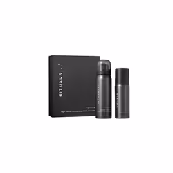 - Homme gift set for men: bath foam 50 ml + deodorant spray 50 ml