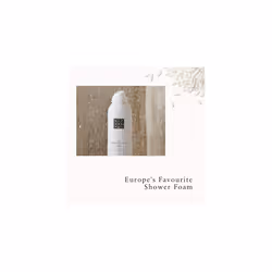 Foaming Shower Gel from The Ritual of Sakura, 200 ml - with Rice Milk & Cherry Blossom - Skin Nourishing & Renewing Properties