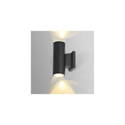 Aigostar Outdoor Wall Lights Mains Powered, IP65 Up Down Outside Lights Exterior Wall Sconce, Aluminum Indoor Wall Lights Max 35W GU10 Wall Light for