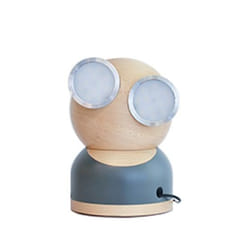 Allocacoc GoggleLamp Mr Watt wood Grey