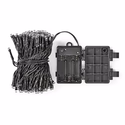 Nedis LED LIGHTS 96 BO WARM WHITE, Garland, Black, White, Christmas, 7.7 m, Boy/Girl, Contemporary