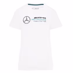 2023 Mercedes-AMG Petronas Large Logo T-Shirt (White) - Ladies - S