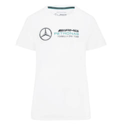 2023 Mercedes-AMG Petronas Large Logo T-Shirt (White) - Ladies - S