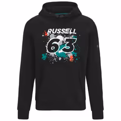 2022 Mercedes George Russell #63 Hoodie (Black) - M