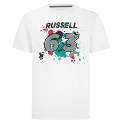 2022 Mercedes George Russell #63 T-Shirt (White) - M