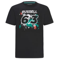 2022 Mercedes George Russell #63 T-Shirt (Black) - M