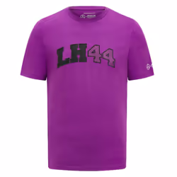 2023 Mercedes AMG Petronas Lewis Hamilton Logo Tee (Purple) - XL