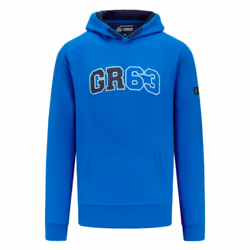 2023 Mercedes George Russell Hoodie (Blue) - L