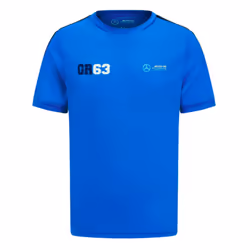 2023 Mercedes George Russell Sports Tee (Blue) - S