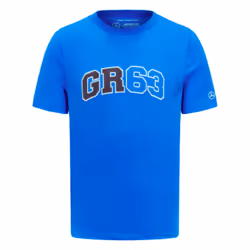 2023 Mercedes George Russell Logo Tee (Blue) - L