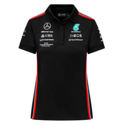 2023 Mercedes-AMG Team Polo Shirt (Black) - Ladies - XXL