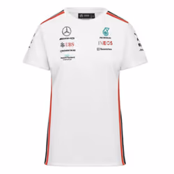 2023 Mercedes-AMG Team Driver Tee (White) - Ladies - L