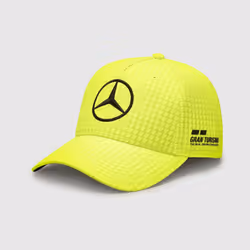 2023 Mercedes-AMG F1 Lewis Hamilton Driver Cap Neon Yellow