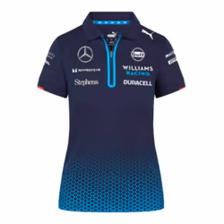 2024 Williams Racing Team Polo Shirt (Navy) - Womens - XS