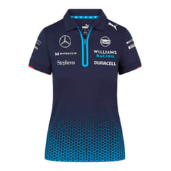 2024 Williams Racing Team Polo Shirt (Navy) - Womens - XS