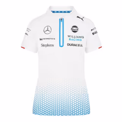 2024 Williams Racing Team Polo Shirt (White) - Womens - XS