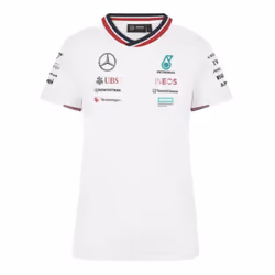 2024 Mercedes-AMG Team Driver T-Shirt (White) - Ladies - L
