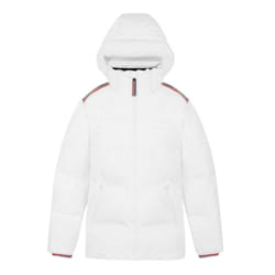2024 Mercedes-AMG Mens Team Puffer Jacket (White) - L