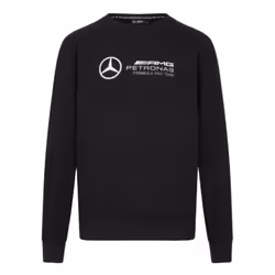 2024 Mercedes-AMG Crew Neck Sweat Top (Black) - M
