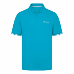 2024 Mercedes-AMG Team Polo Shirt (Ultra Teal) - 3XL